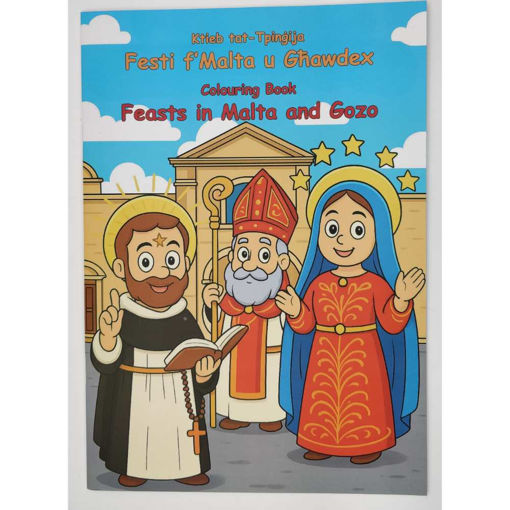 Picture of FEASTS IN MALTA & GOZO COLOURING BOOK